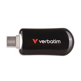 Verbatim - 30226 Plectra Usb-c Flash Drive, (256 Gb) - Black
