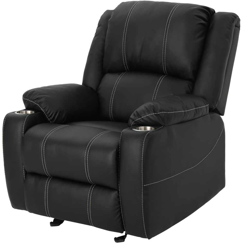 Best Buy: Noble House Kirksville Recliner Black 303960