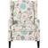 Front. Noble House - Muncie Recliner - White And Blue Floral.