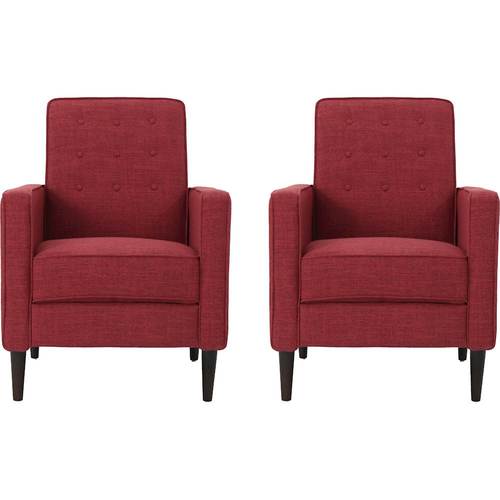 Noble House - Faulkton Recliners (Set of 2) - Red