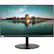 Front. Lenovo - ThinkVision 21.5" IPS LED FHD Monitor (HDMI, VGA) - Black.
