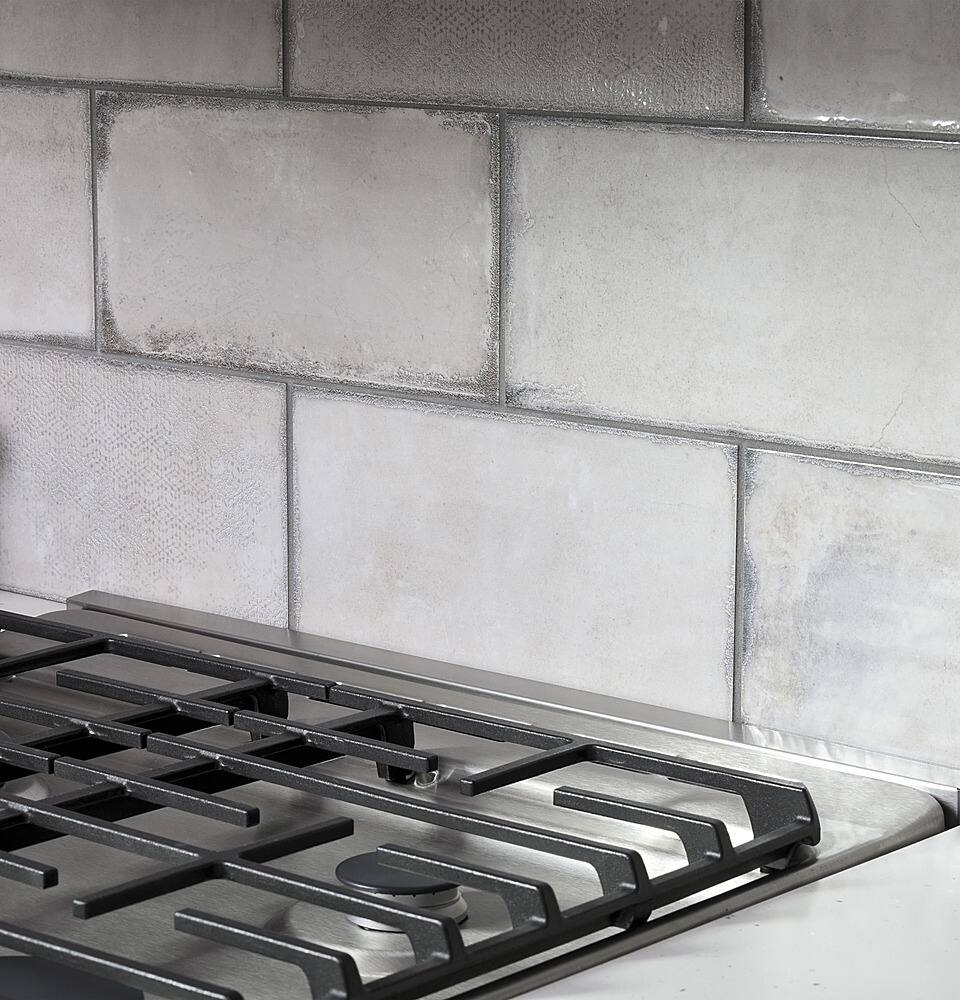 Alt View 18. Haier - 2.9 Cu. Ft. Slide-In Gas Convection Range - Stainless Steel.