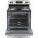 Alt View 12. GE - 5.0 Cu. Ft. Freestanding Electric Range - Stainless Steel.