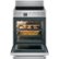 Alt View 14. Haier - 2.9 Cu. Ft. Freestanding Electric Convection Range - Stainless Steel.