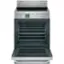 Alt View 2. Haier - 2.9 Cu. Ft. Freestanding Electric Convection Range - Stainless Steel.