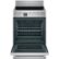 Alt View 2. Haier - 2.9 Cu. Ft. Freestanding Electric Convection Range - Stainless Steel.