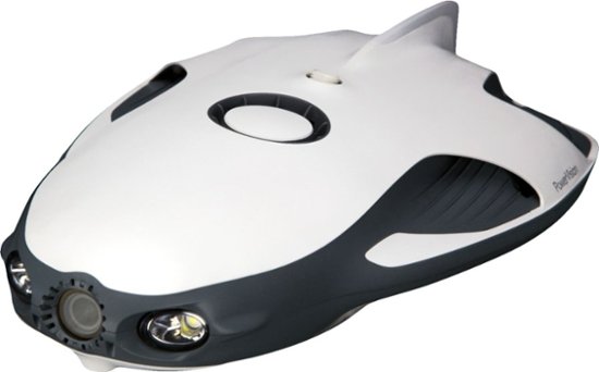 Front Zoom. PowerVision - PowerRay Wizard Underwater ROV Kit - White.