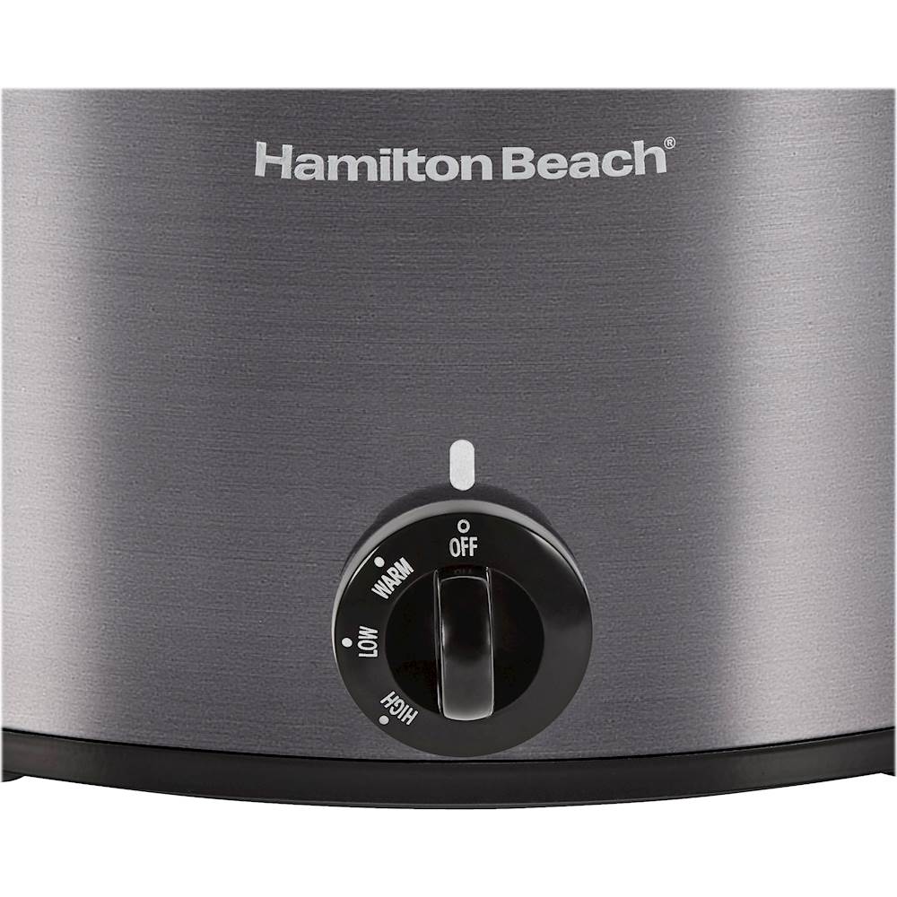 Hamilton Beach Slow Cooker, Extra Large 10 Quart, Stay or Go Portable With  Lid Lock, Dishwasher Safe Crock, Black (33195) –