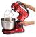 Left. Hamilton Beach - 63395 Stand Mixer - Red.