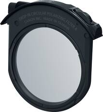 Angle. Canon - Drop-in 73.2mm Circular Polarizing Filter - Black.
