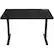 Front. Arozzi - Arena Leggero Gaming Desk - Pure Black.