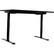 Left. Arozzi - Arena Leggero Gaming Desk - Pure Black.