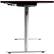 Alt View 15. Arozzi - Arena Leggero Gaming Desk - White with Black/Red Accents.