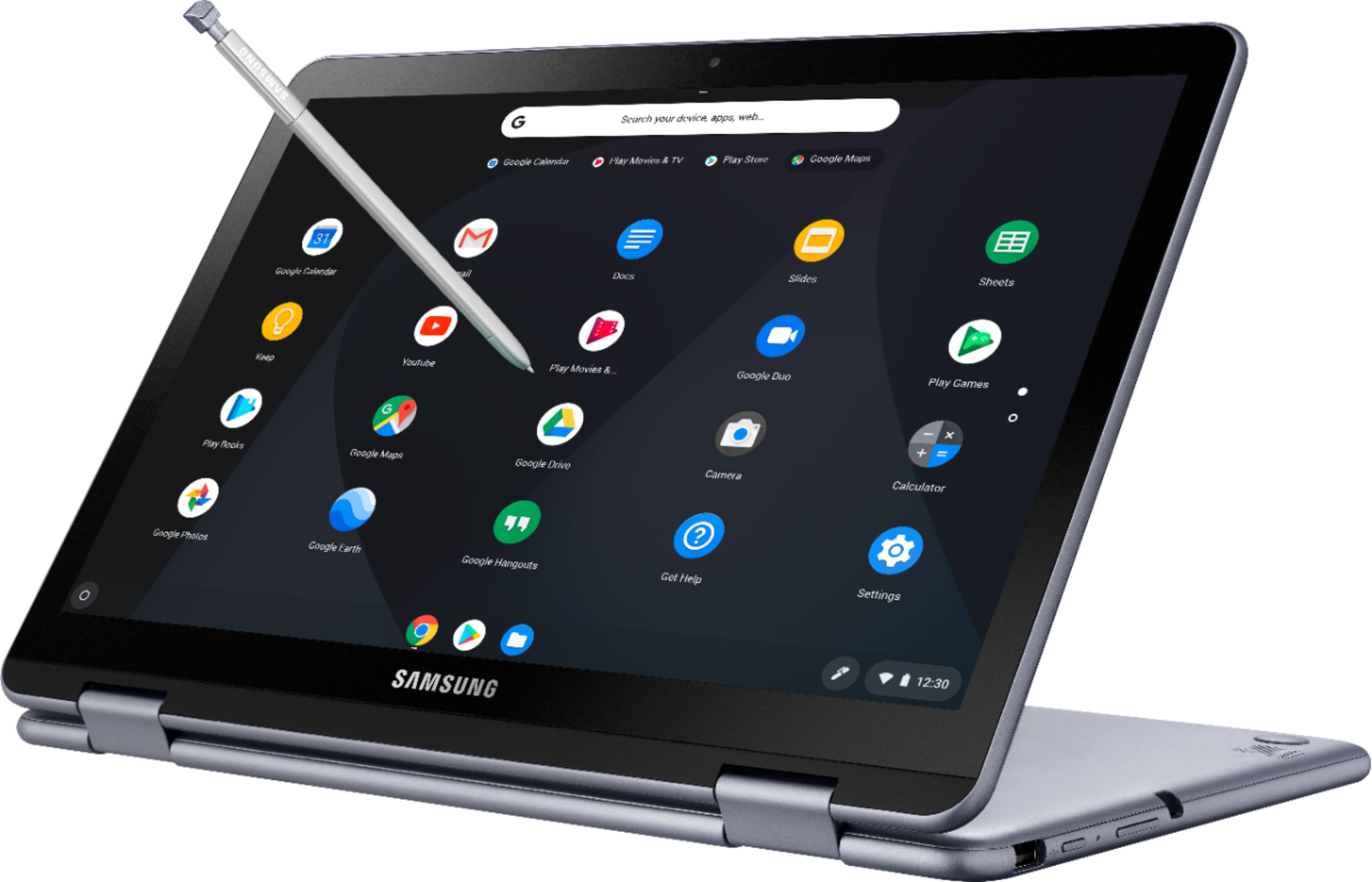 Best Buy Samsung Plus 2in1 12.2" TouchScreen Chromebook Intel