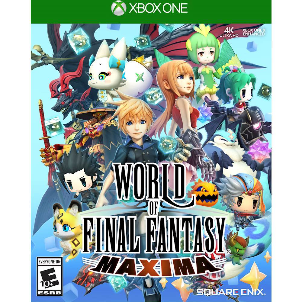 Front. Square Enix - World of Final Fantasy Maxima.