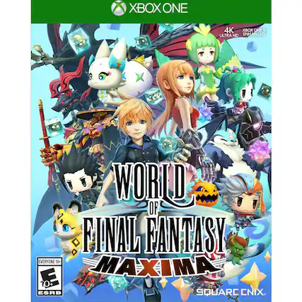 Front. Square Enix - World of Final Fantasy Maxima. - E10+ (Everyone 10+)
