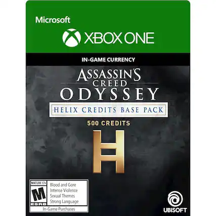 Front. Ubisoft - Assassin's Creed Odyssey Helix Credits Base Pack 500 Credits.