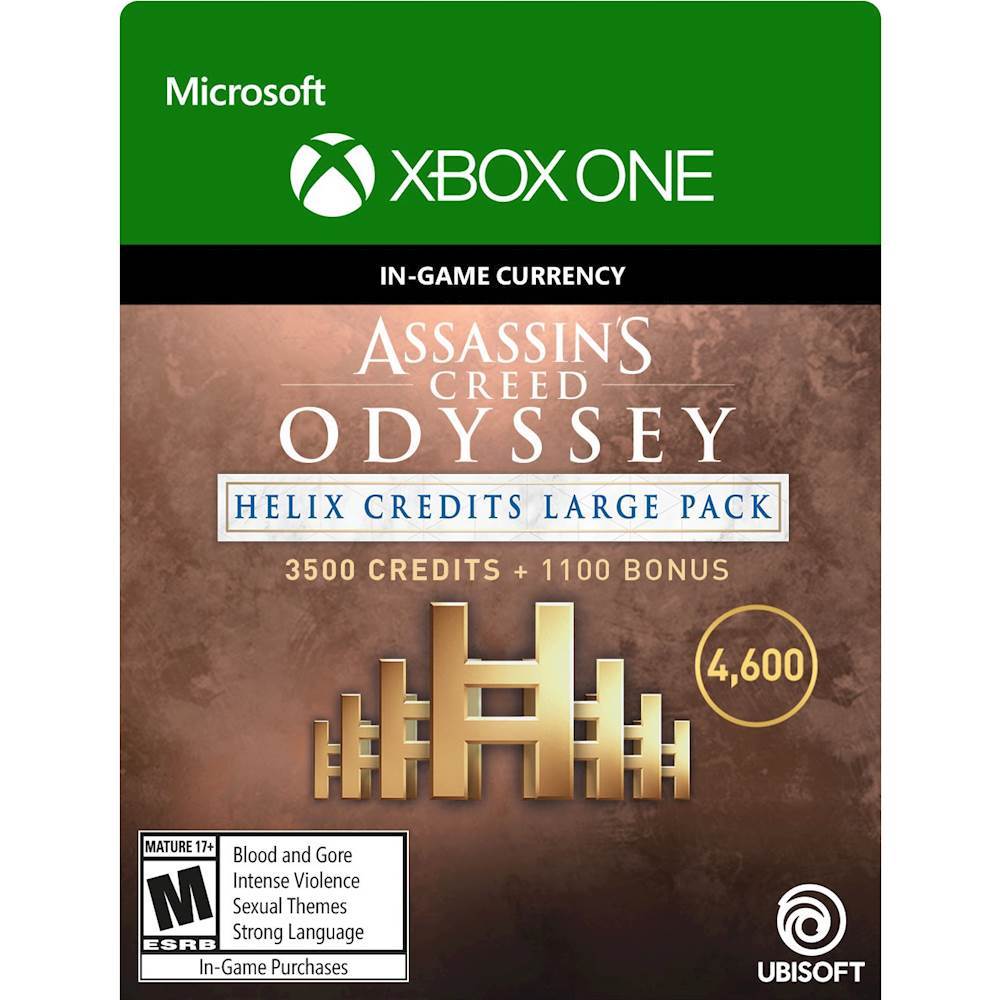 Erobre Glat Frem Assassin's Creed Odyssey Helix Credits Large Pack 4,600 Credits [Digital]  KZP-00001 - Best Buy