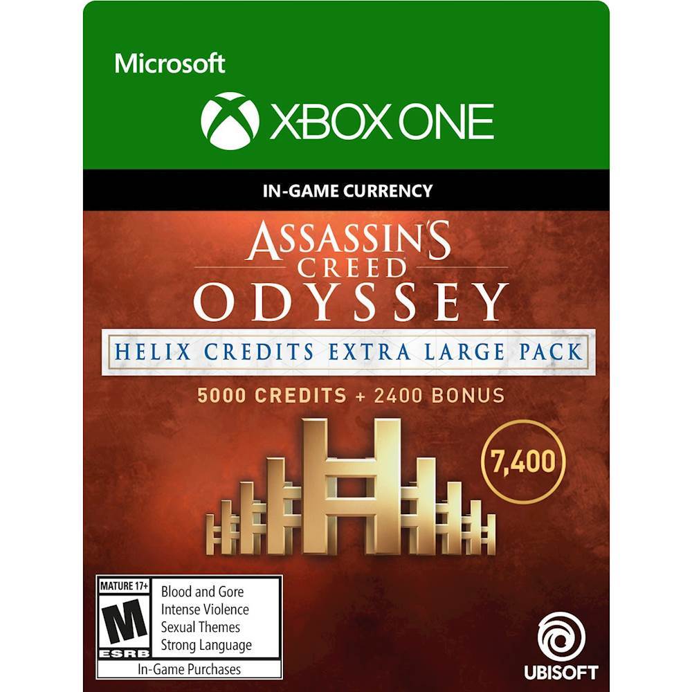 Assassin S Creed Odyssey Helix Credits Extra Large Pack 7 400 Credits Xbox One Digital Kzp Best Buy