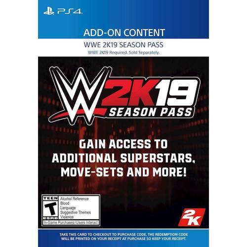  WWE 2K19 Season Pass - PlayStation 4 [Digital]