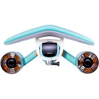 Sublue - WhiteShark Mix Underwater Scooter - 30 minutes/3.36 mph - Aqua Blue - Front_Zoom