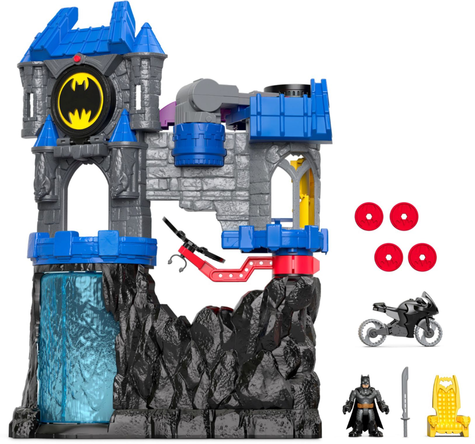 Fisher-Price FMX63 Imaginext DC Super Friends Batcave for sale online 