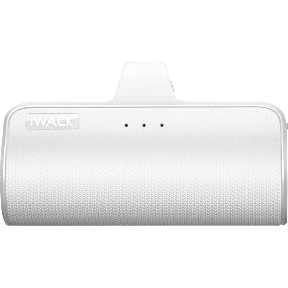 Front. iWalk - LinkMe Plus 3300 mAh Portable Charger for Most Lightning Enabled Devices - White.