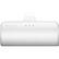 Front. iWalk - LinkMe Plus 3300 mAh Portable Charger for Most USB Type-C Enabled Devices - White.