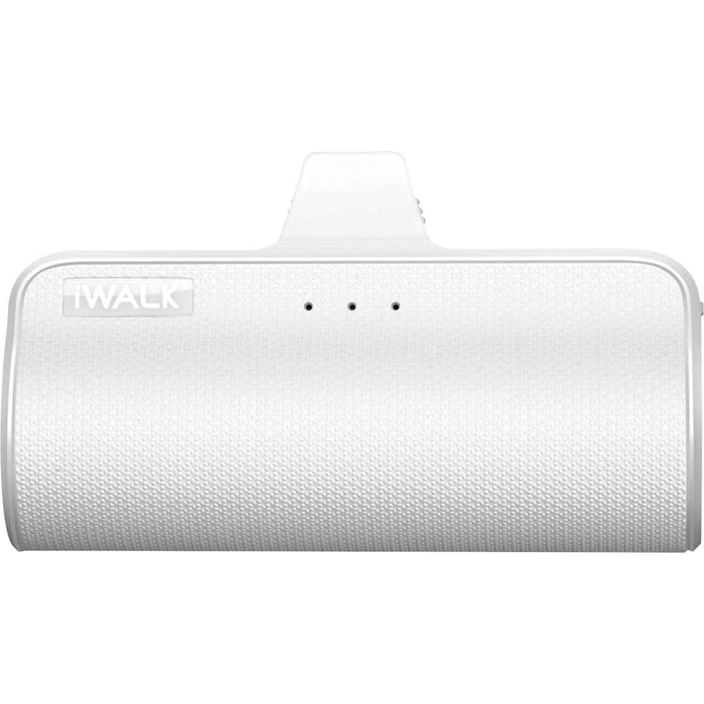iWalk - LinkMe Plus 3300 mAh Portable Charger for Most Micro USB Enabled Devices - White