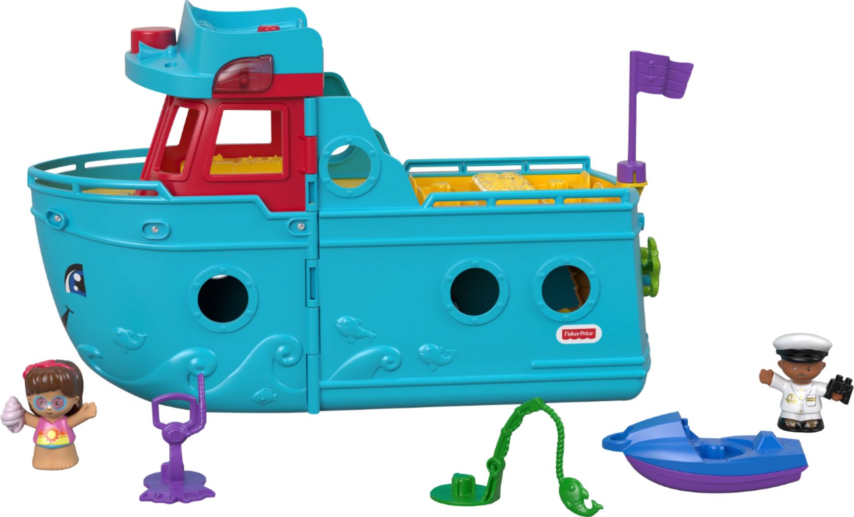 fisher price little people boat