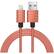 Front. iWalk - Apple MFi Certified 4' USB-to-Lightning Charge-and-Sync Cable - Pink.