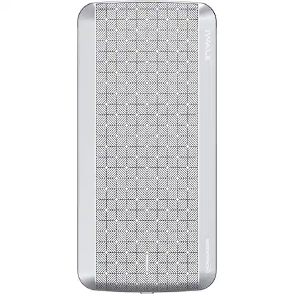 Front. iWalk - Scorpion 8000 mAh Portable Charger for Most Devices - Silver.