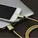 Alt View 12. iWalk - Apple MFi Certified 4' USB-to-Lightning Charge-and-Sync Cable - Gold.