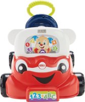 Fisher-Price - Laugh & Learn 3-in-1 Smart Car - Red - Front_Zoom