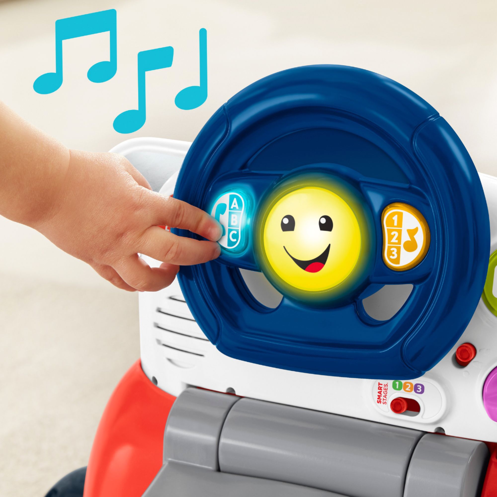 fisher price laugh n learn 3 in 1 smart car