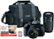 Front Zoom. Canon - EOS Rebel T7i DSLR Two Lens Kit with 18-55mm and 55-250mm Lenses - Black.