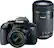 Left. Canon - EOS Rebel T7i DSLR Two Lens Kit with 18-55mm and 55-250mm Lenses - Black.