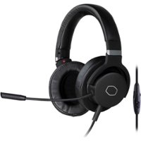 Cooler Master - MH751 Wired Gaming Headset for PC, PS4, and Xbox - Gray/Black - Front_Zoom