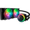 MasterLiquid ML240R RGB 120mm Processor Liquid Cooling System with RGB Lighting-Front_Standard