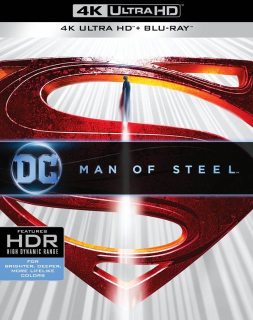 Front Standard. Man of Steel [4K Ultra HD Blu-ray] [2013].