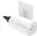 Alt View 11. TP-Link - Kasa Smart Wi-Fi Plug, 2-Outlets - White.