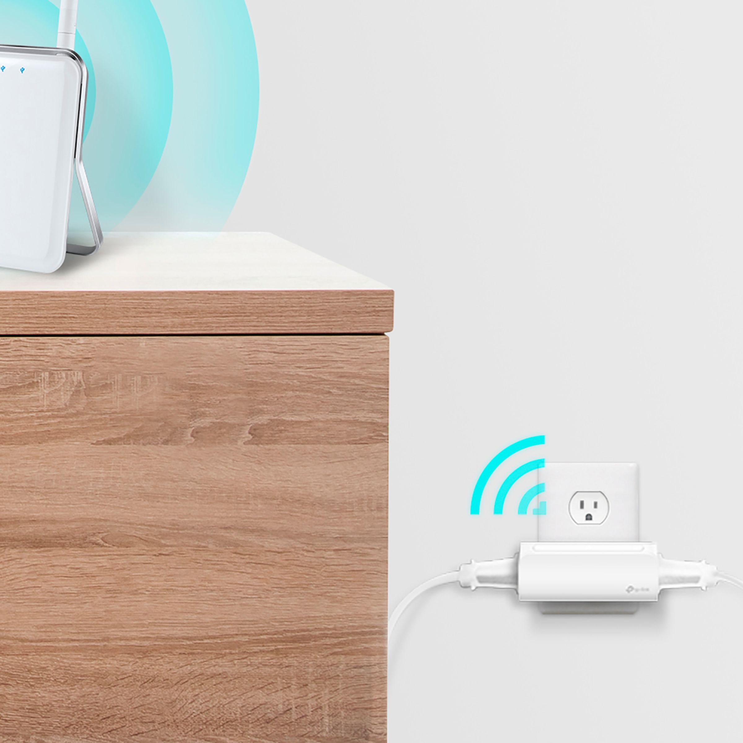 Kasa Smart Plug by TP-Link, Dual Outlet Smart Home Wi-Fi Socket Works with  Alexa Echo Google Home & IFTTT White (HS107) Manufacturer Refurbished