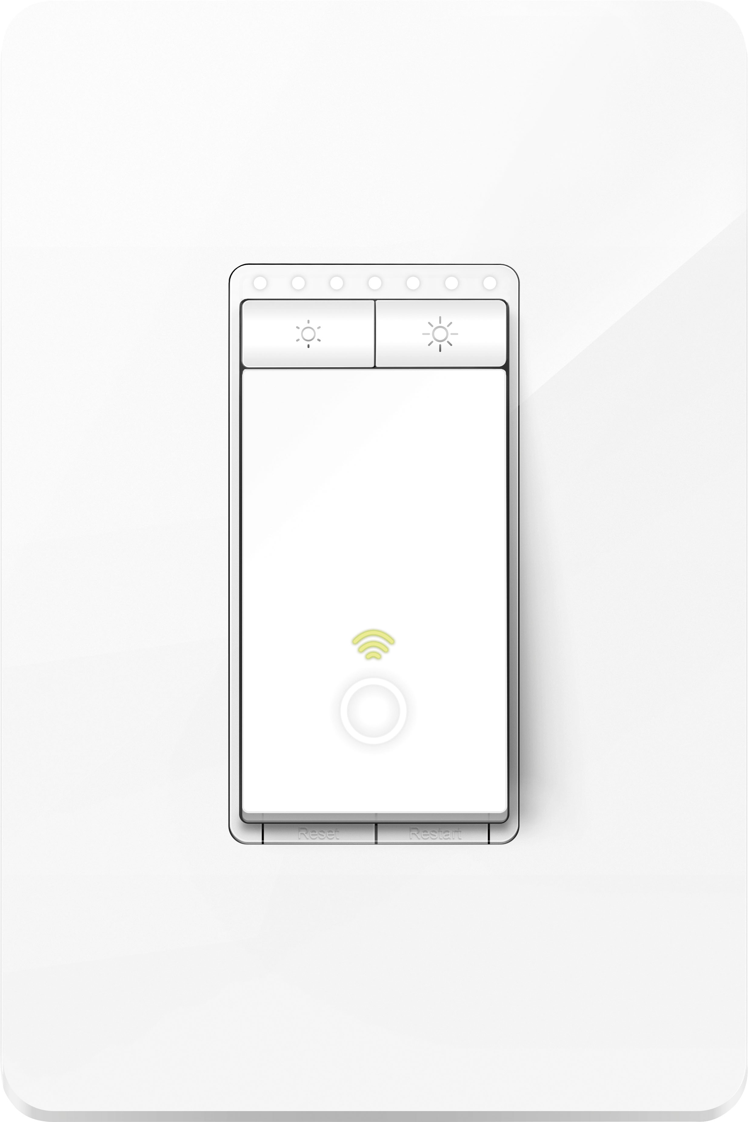 TP-Link - Kasa Wi-Fi Smart Light Switch / Dimmer - White