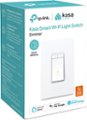 Alt View Zoom 11. TP-Link - Kasa Wi-Fi Smart Light Dimmer Switch - White.