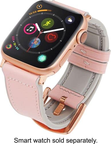 NEXT - Hybrid Leather Sport Band for Apple Watch® 38mm and 40mm - Soft Pink