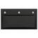 Alt View 11. GE - 36" Convertible Range Hood - Black stainless steel.