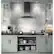 Alt View 13. GE - 30" Convertible Range Hood - Black stainless steel.