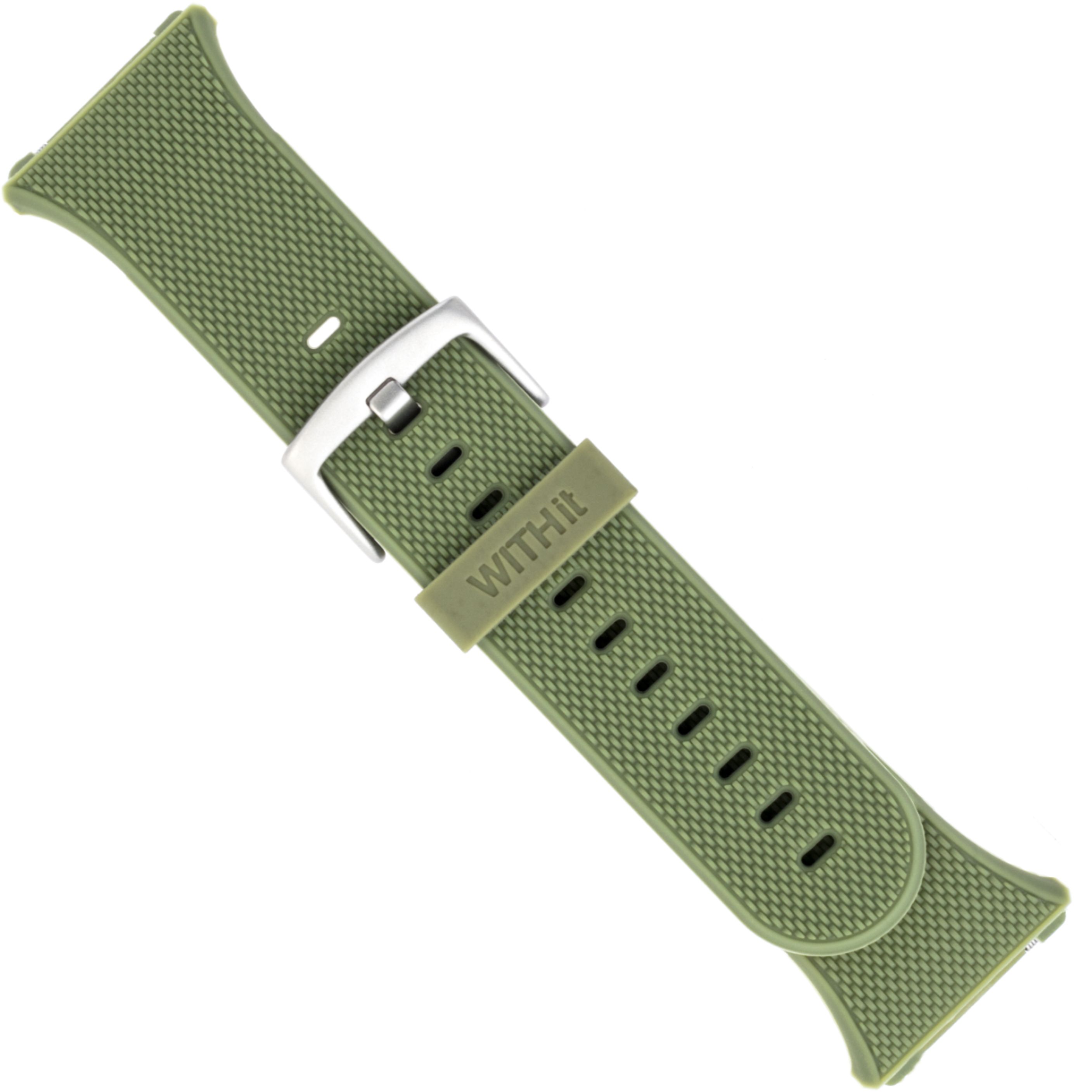 Best Buy: WITHit Band Kit for Fitbit™ Ionic (2-Pack) Green/Black 51573BBR