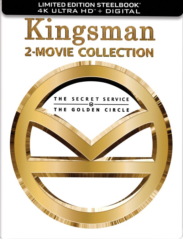 Kingsman 2-Movie Collection [SteelBook] [4K Ultra HD Blu-ray] [Only @ Best Buy]