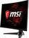 Left. MSI - Optix MAG240VC 23.6" LED Curved FHD FreeSync Monitor - Black.